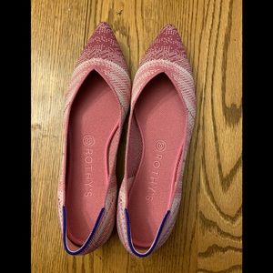 BC pink points Rothy’s